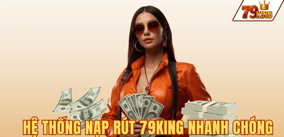 Hệ thống nạp rút 79KING Auto Banking 30 giây qua ngân hàng ví điện tử USDT TRC20